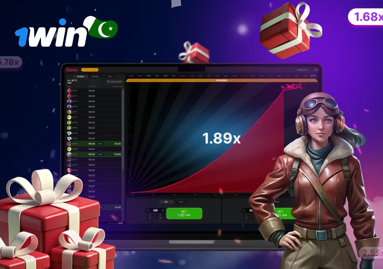 Aviator bonuses for 1win players