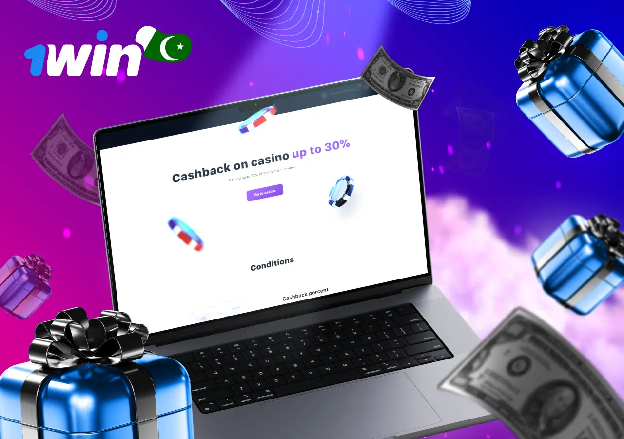 Win more with Cashback bonus