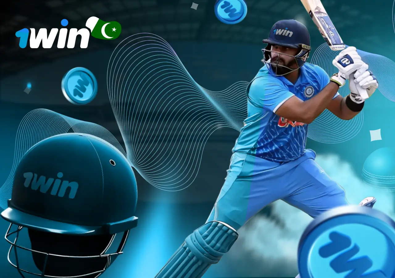 Cricket betting 1win in Pakistan
