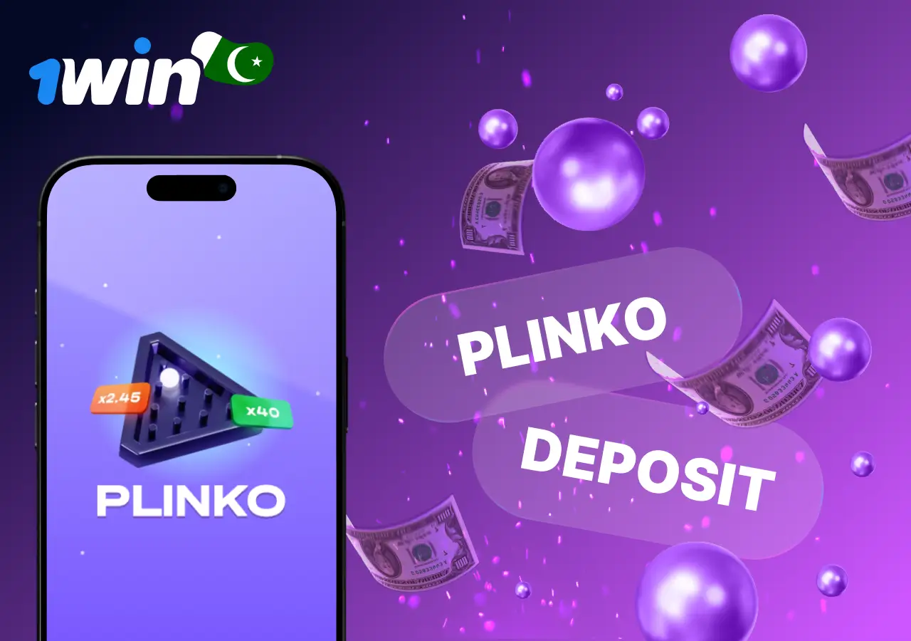 Make a deposit to Play Plinko online