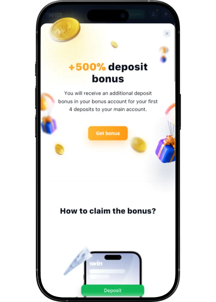 1win deposit bonus pakistan