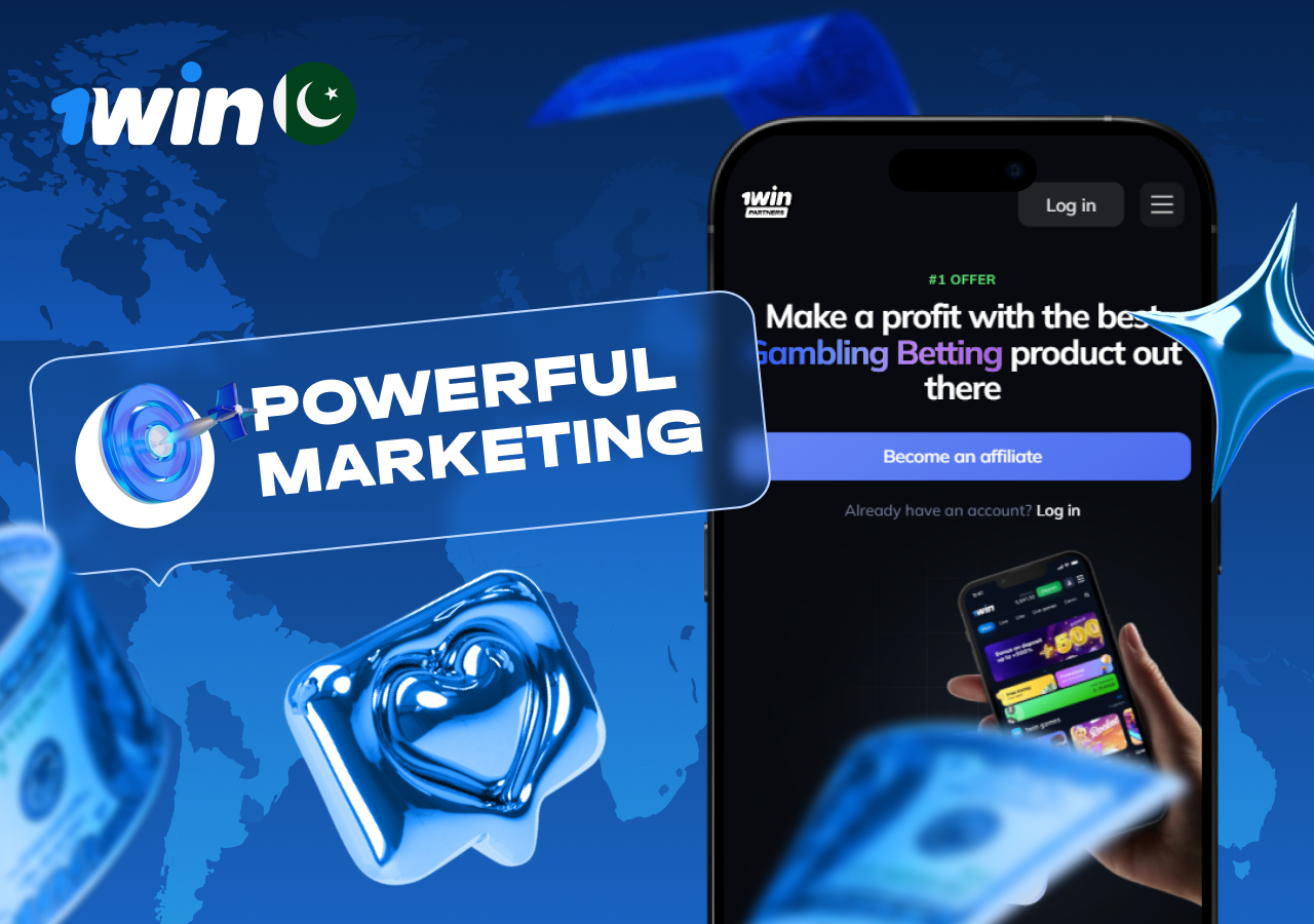1win partner program marketing assets & tools