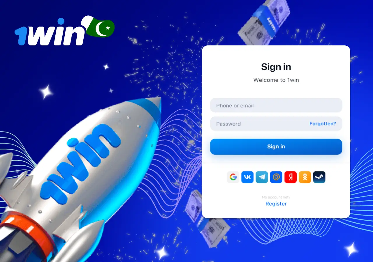 Registration 1win Pakistan