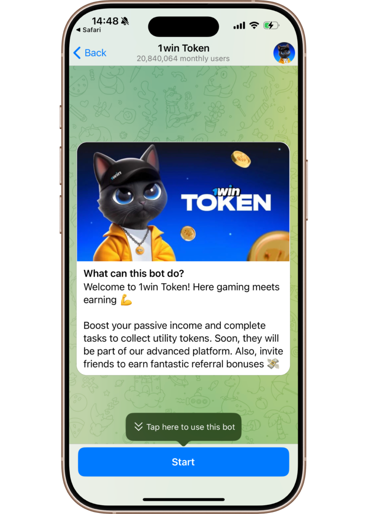 Earning and using Tokens on the 1win platform