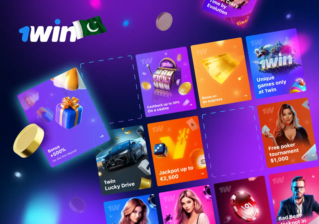 1win bonuses and promo codes in Pakistan