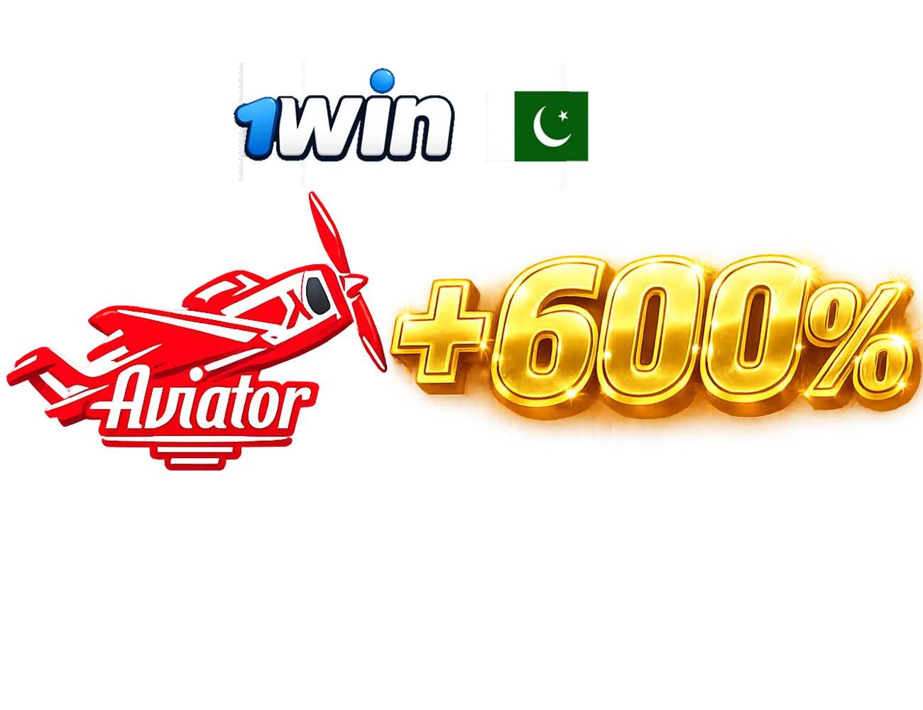 1win Aviator red plane taking off with increasing multiplier