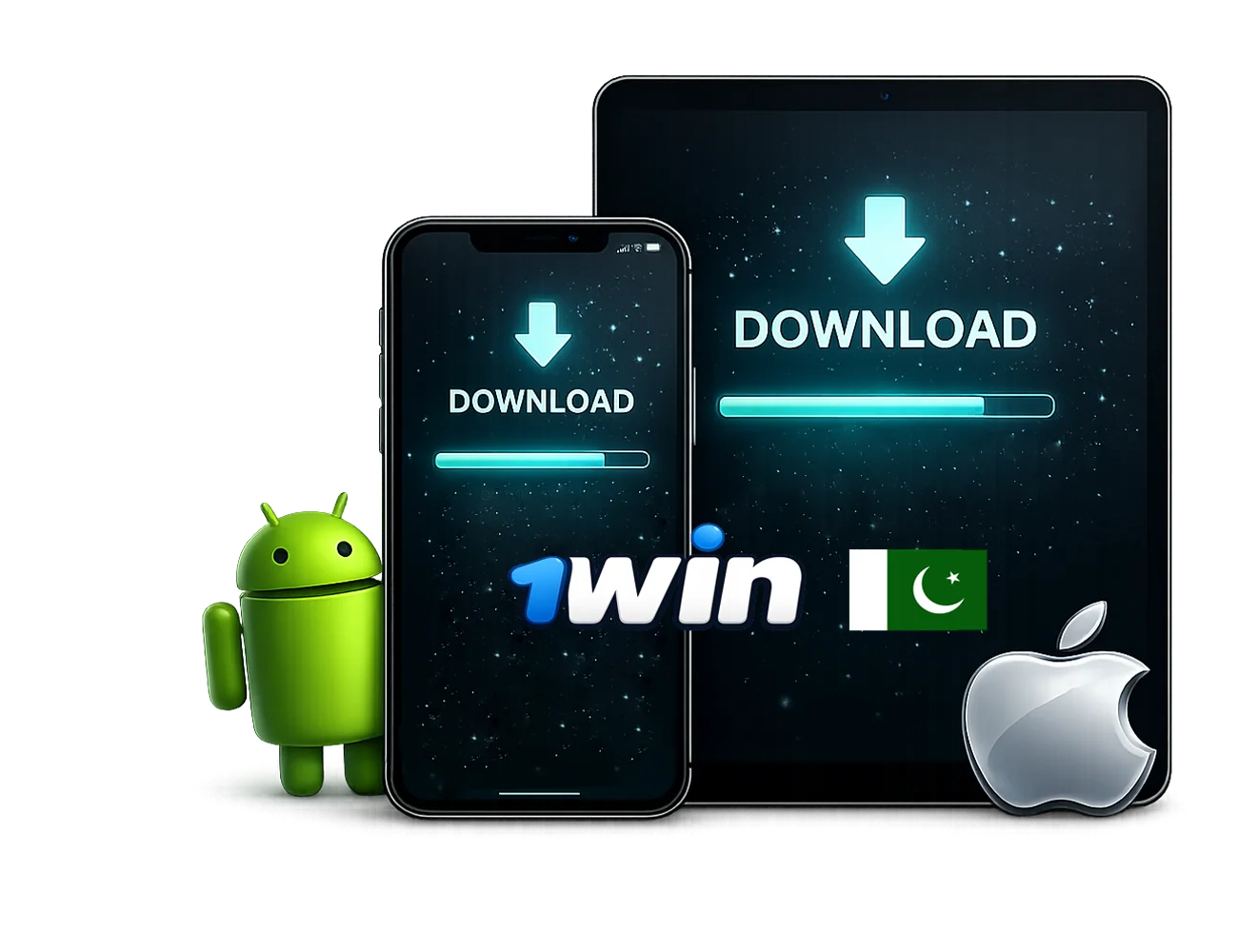 1win app Pakistan official mobile casino and sportsbook interface